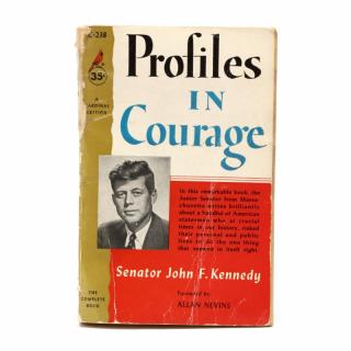 Appraisal: John F Kennedy Inscribed Profiles in Courage New York Pocket