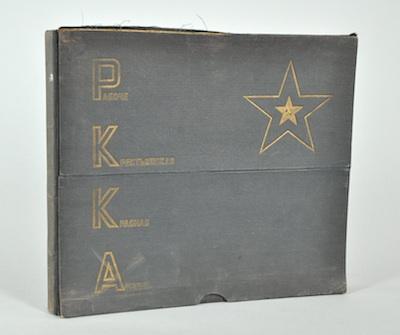 Appraisal: A Soviet Red Army Propaganda Book Moscow Goznak copies were