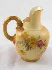 Appraisal: A Royal Worcester blush ivory cream jug model regd no