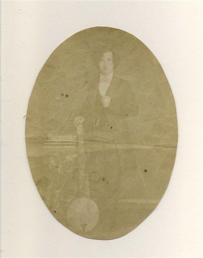 Appraisal: pieces Original Photographs - Salt prints Banjo player with other