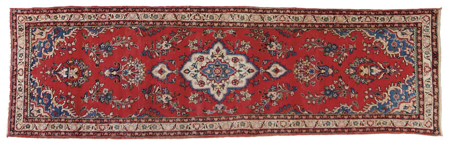 Appraisal: NICE SAROUK ORIENTAL RUNNER Last half of the th Century