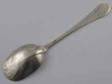 Appraisal: A rare Britannia standard child's dognose spoon by William Scarlett