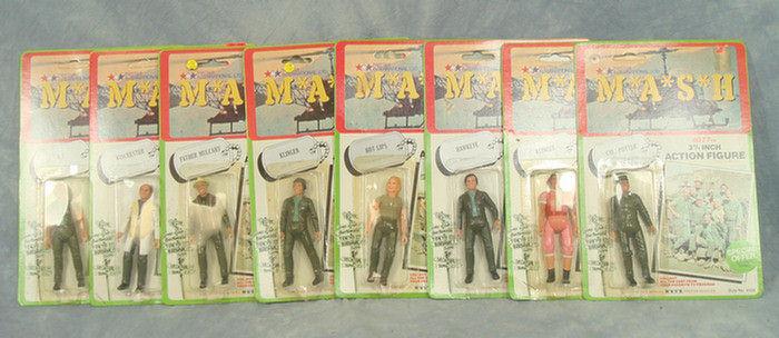 Appraisal: Lot of Mash Action Figures made by TriStar inches tall