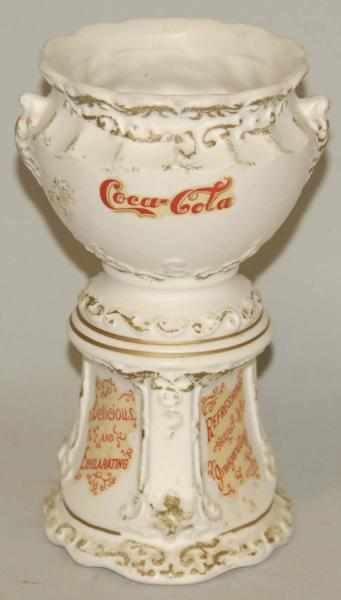 Appraisal: s Coca-Cola Urn Pencil Holder Light soiling and no wear