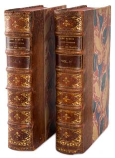 Appraisal: TWO VOLUMES OF NAVIGANTIUM ATQUE ITINERANTIUM BIBLIOTHECA HARRIS John English