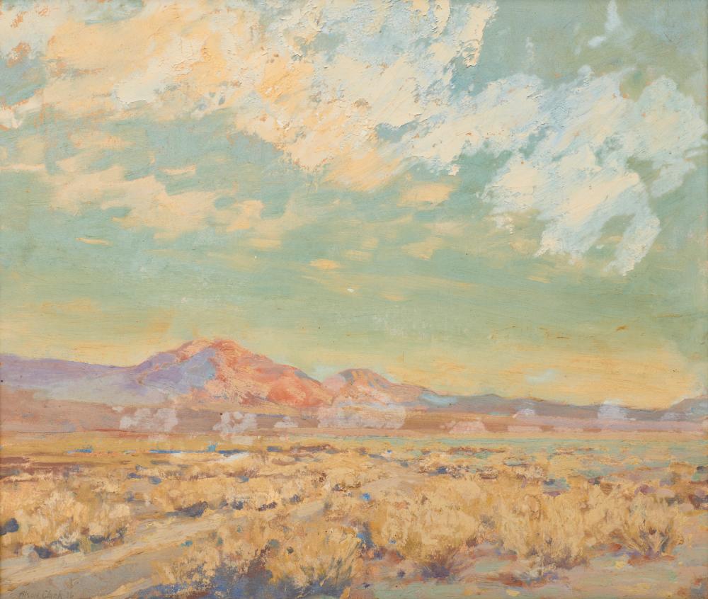 Appraisal: ALSON SKINNER CLARK American - The Red Buttes oil on