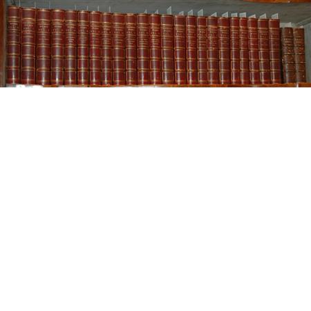 Appraisal: BINDINGS THACKERAY WILLIAM MAKEPEACE Works Estimate -