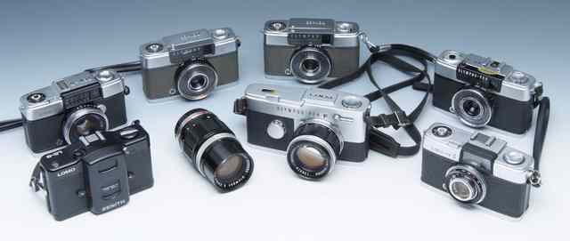 Appraisal: A QUANTITY OF OLYMPUS PEN CAMERAS to include an Olympus