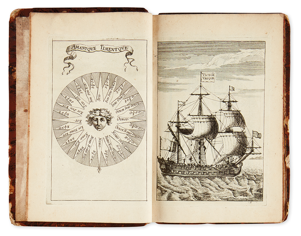 Appraisal: DESROCHES Dictionaire des Termes Propres de Marine engraved plates -