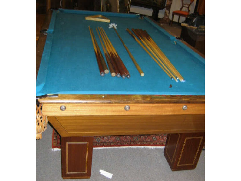 Appraisal: BRUNSWICK BALKE COLLENDER POOL TABLE The Coreno model rosewood with