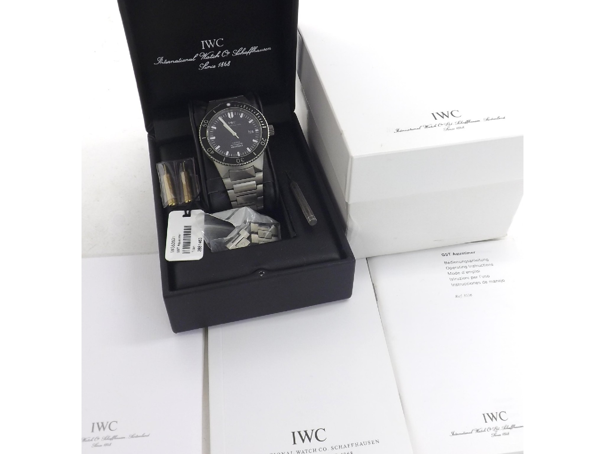 Appraisal: International Watch Co IWC Schaffhausen GST Aquatimer m automatic titanium