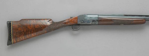 Appraisal: A gauge Ithaca Grade E single barrel boxlock trap gun