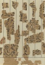 Appraisal: Fragments of Papyrus C - B C Fragments of Egyptian