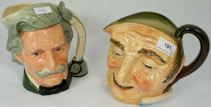 Appraisal: Royal Doulton Large Character Jug Farmer John D and Mark