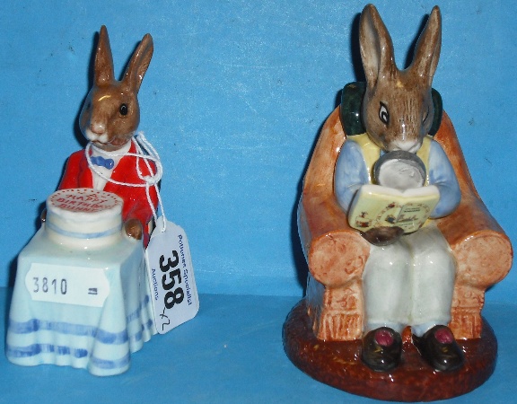 Appraisal: Royal Doulton Bunnykins figures Collector DB exclusively for collectors club