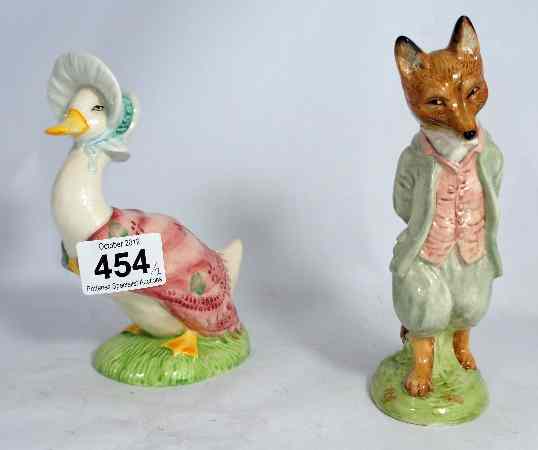 Appraisal: Royal Albert Beatrix Potter large size figure Foxy Whiskered Gentleman