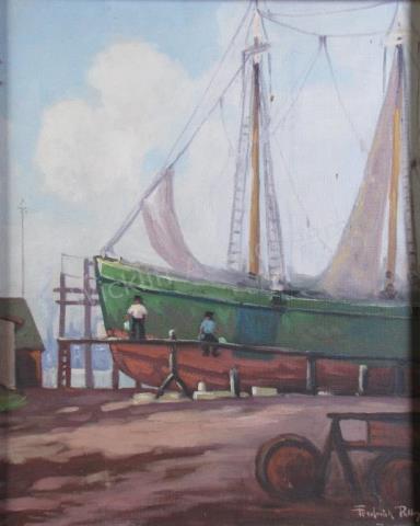 Appraisal: Frederick Polley IN - x O C SLR Schooner at