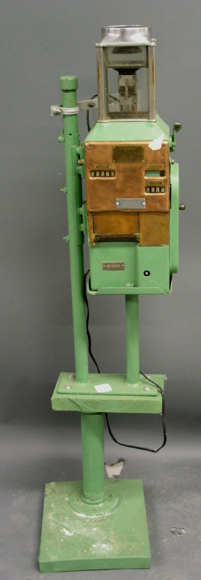 Appraisal: Trolley fare box Johnson Fare Box Co h x w