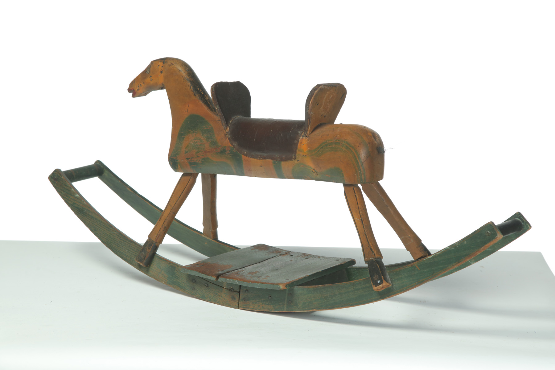 Appraisal: ROCKING HORSE Second half- th century Probably by Benjamin Potter