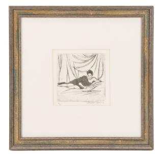 Appraisal: William Tolliver Monotone Etching Artists Proof William Tolliver American -