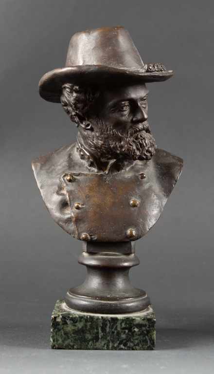 Appraisal: Moses Jacob Ezekiel American - Robert E Lee patinated bronze