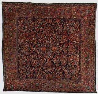 Appraisal: Sarouk Carpet Persia ca Sarouk Carpet Persia ca ft in