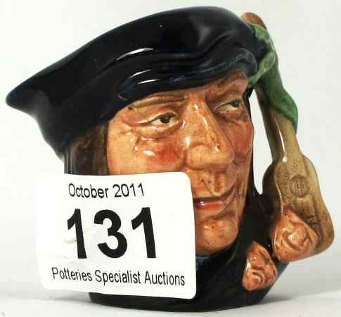 Appraisal: Royal Doulton Miniature Character Jug Scaramouche D hairline crack