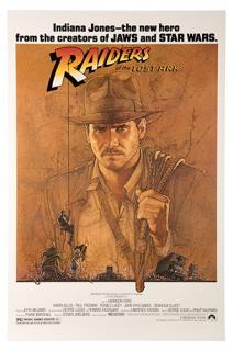 Appraisal: Raiders of the Lost Ark Paramount One sheet x Adventure