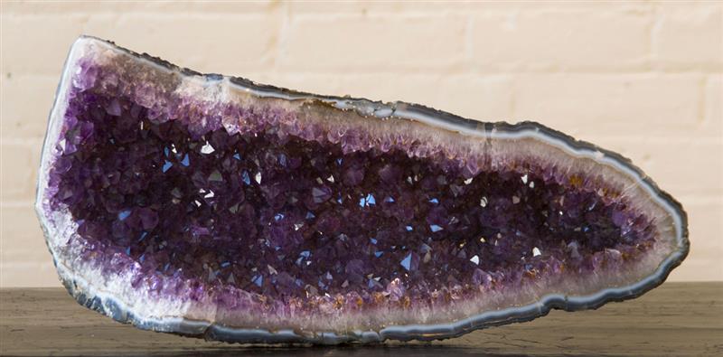 Appraisal: LARGE AMETHYST GEODE x x in Estimate -