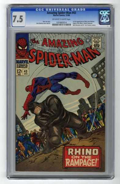 Appraisal: Amazing Spider-Man CGC Marvel Comics Click for full description