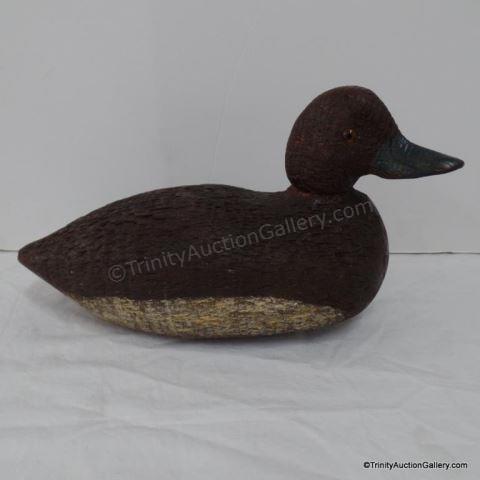 Appraisal: Antique Wood Carved Duck Decoy A very nice hand carved