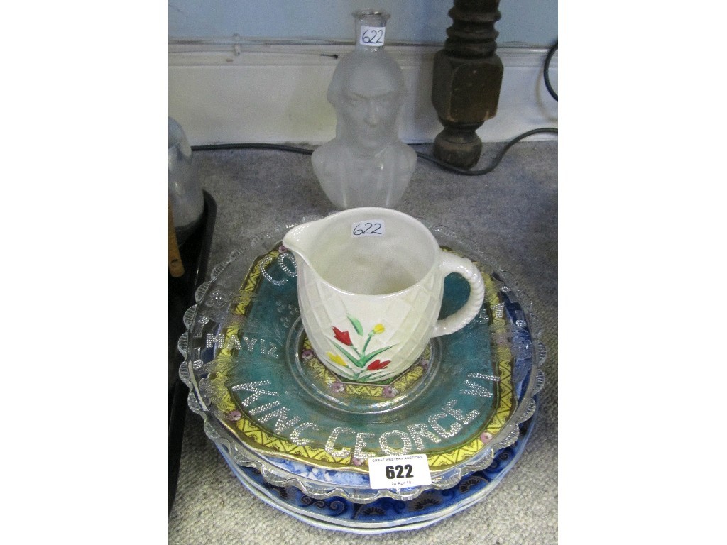 Appraisal: Quantity of glassware and ceramics to include Wade etc