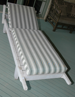 Appraisal: THREE PAINTED PINE DAYBEDS AND ONE OTHER