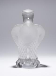 Appraisal: A Lalique clear and frosted art glass eagle th century