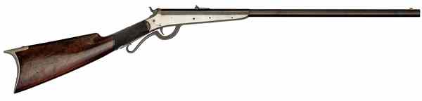 Appraisal: Deluxe Remington Beals Single-Shot Rifle cal '' octagonal-to-round barrel S