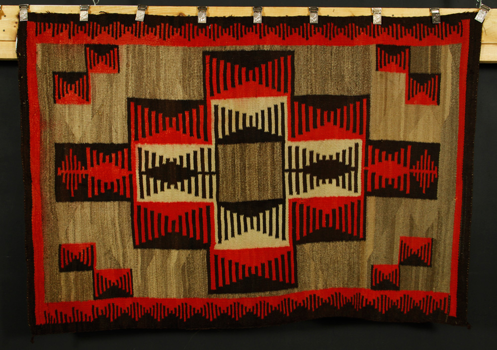 Appraisal: - th C Southwest Native American Rug Early th century