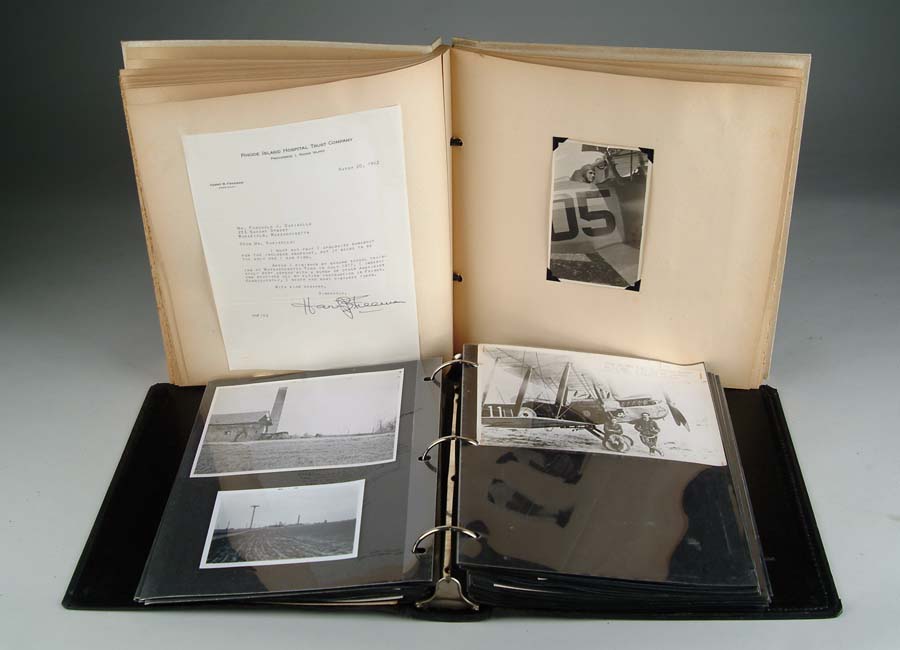 Appraisal: EIGHT SCRAPBOOK ALBUMS AND RING BINDERS CONTAINING PHOTOGRAPHS CLIPPINGS AND