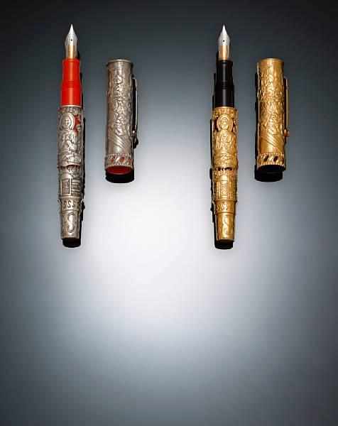 Appraisal: OMAS Triratna Limited Edition Fountain Pen This pen commemorates the