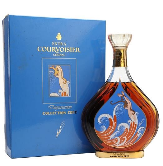 Appraisal: Erte Degustation Courvoisier Cognac Erte Degustation Courvoisier Cognac New in