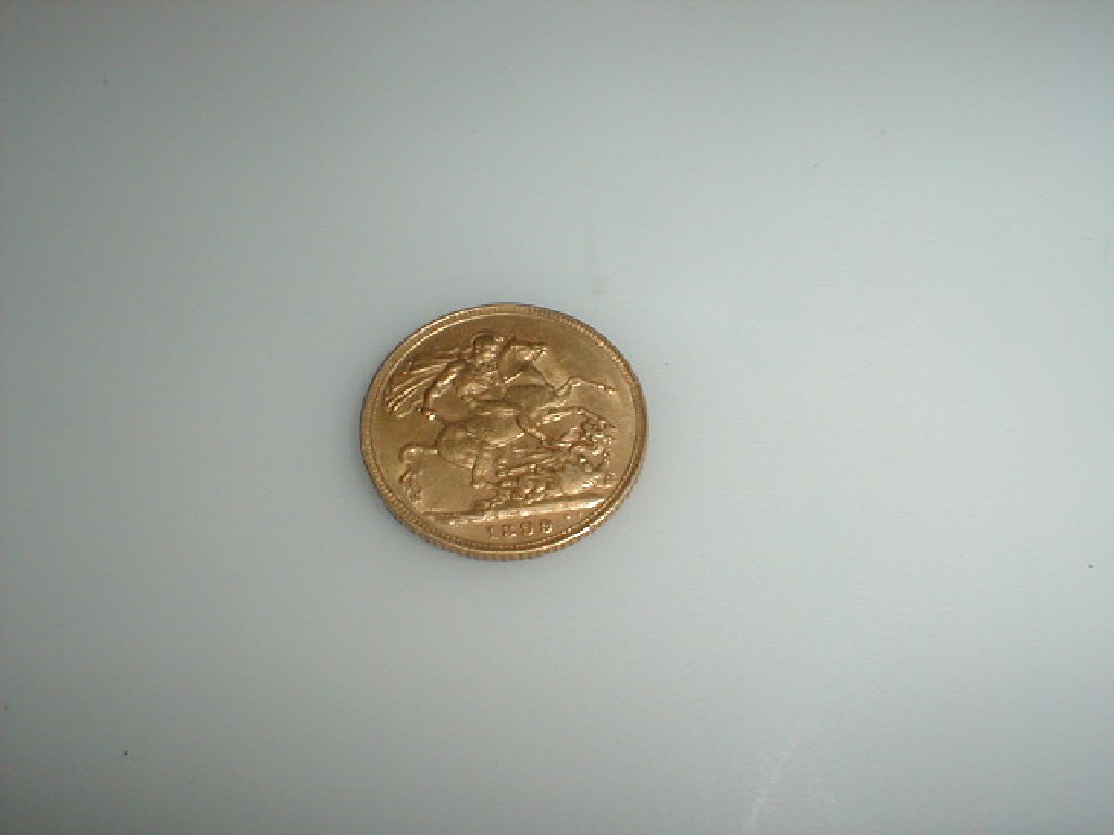 Appraisal: A Victorian gold sovereign