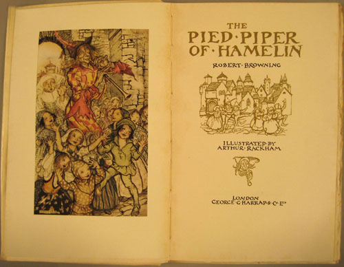 Appraisal: Browning Robert The Pied Piper of Hamelin limited edition by