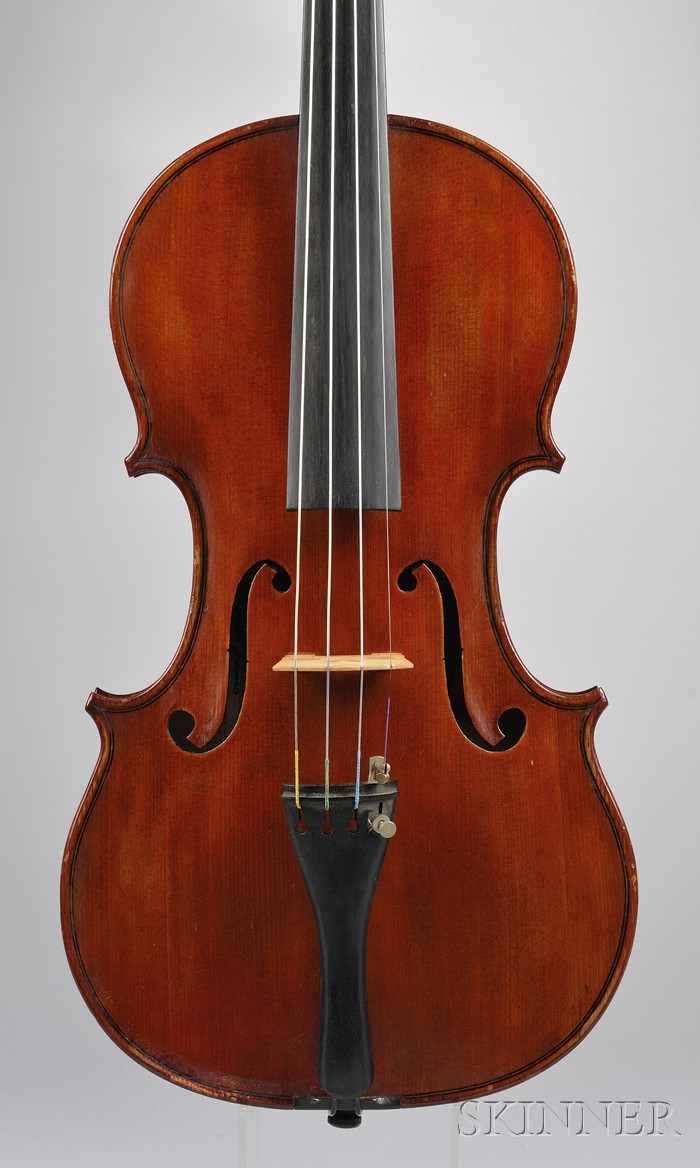 Appraisal: Modern Italian Violin Franco Albanelli Bologna bearing the maker's signed