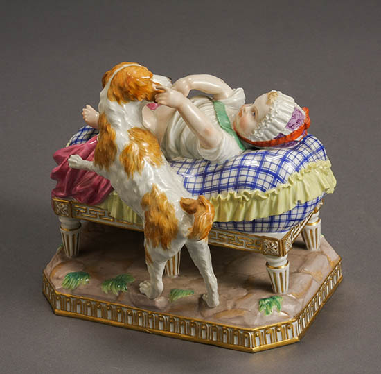 Appraisal: Lot Property from the Estate of Angelin Kalavritinos Meissen Figural