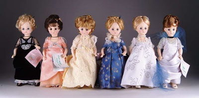 Appraisal: MADAME ALEXANDER FIRST LADY SERIES DOLLS Each doll in its