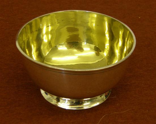 Appraisal: Victorian round silver bowl London oz h in