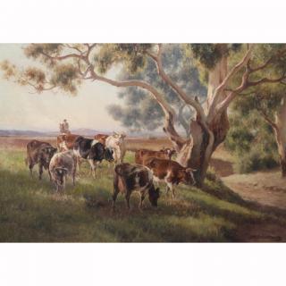 Appraisal: Jan Scheltema - Australian Oil on Canvas More information and