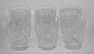 Appraisal: Set of Waterford Lismore glasses Set of Waterford Lismore crystal