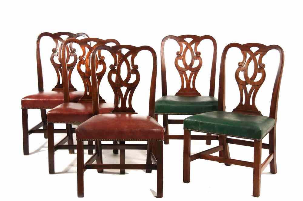 Appraisal: SET DINING CHAIRS - Set Fourteen Baker Mahogany Dining Chairs