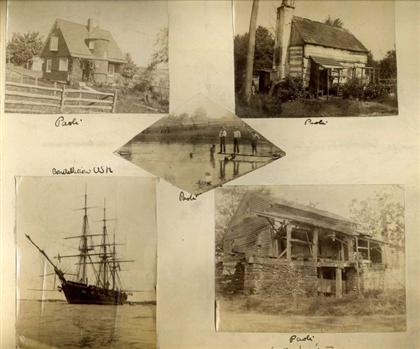 Appraisal: vol Photograph Album - Stevenson Family of Philadelphia Environs -