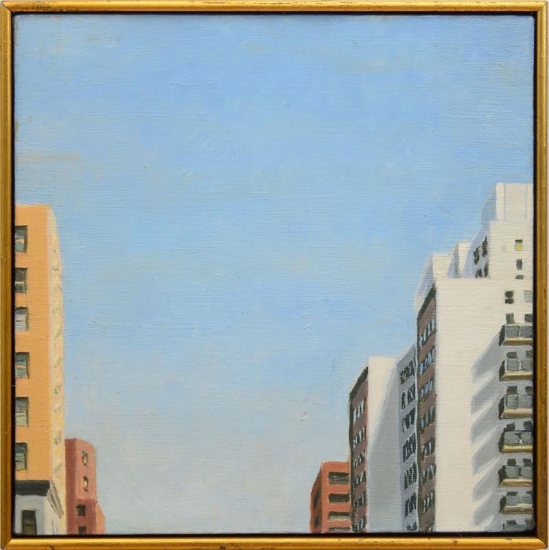 Appraisal: YVONNE JACQUETTE b THIRD AVENUE Oil on canvas signed 'Yvonne